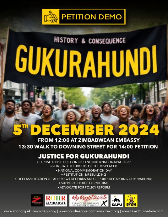 Gukurahundi_Petition